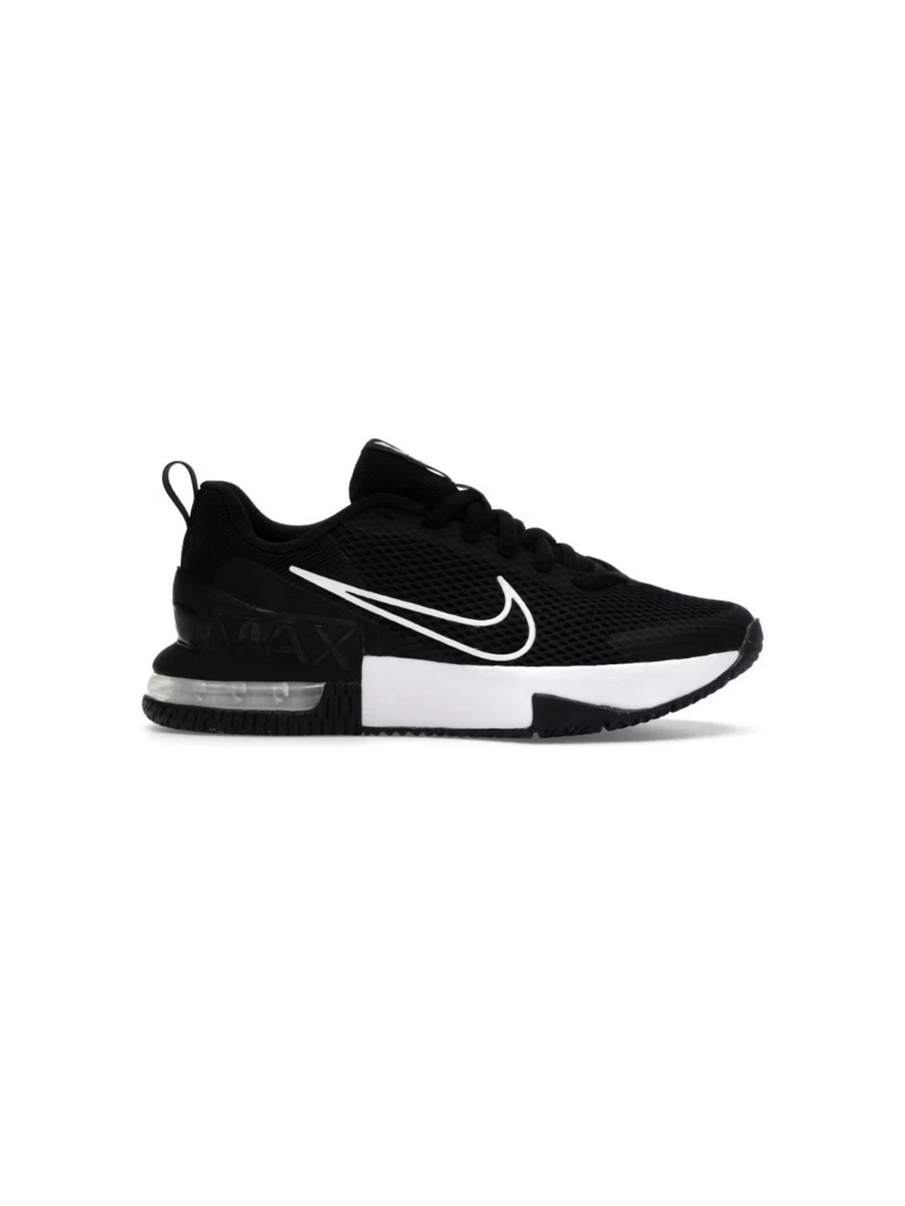 Nike Mens Black and White Air Max Alpha Trainer 6 Sneakers